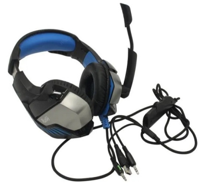 Гарнитура SB Rush cruiser черн/син микрофон 