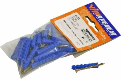 Набор д/плинтусов 6/35 (ежик) 25шт 23904