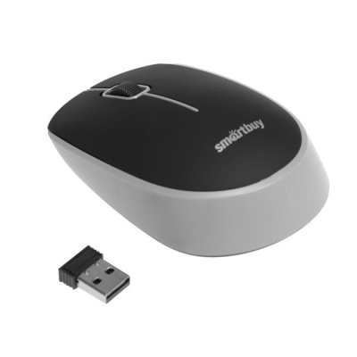 Мышь беспроводная SB378 ONE черн/сер