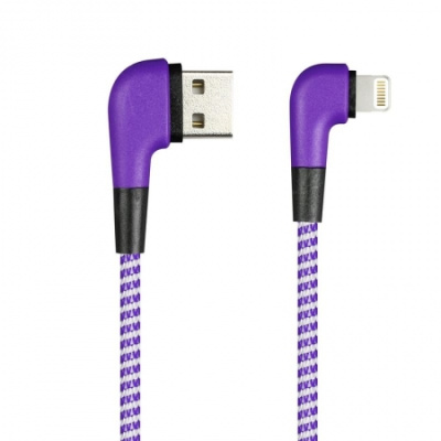 Кабель SB USB-8pin /Apple IK-512с 1м фиол.