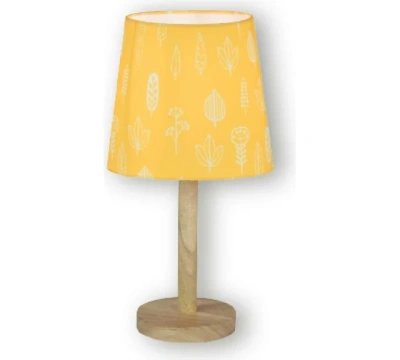 Светильник наст. Home style Е27 дерево/желт.Фарлайт
