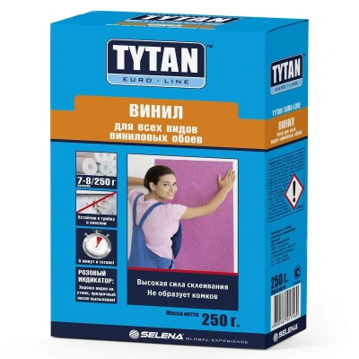 Клей обойный винил.Tytan 250г