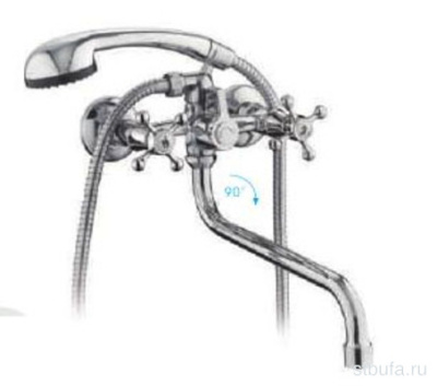 Смеситель для ванны FRUD R22108