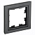 Рамка 1 пост. черн. Brite