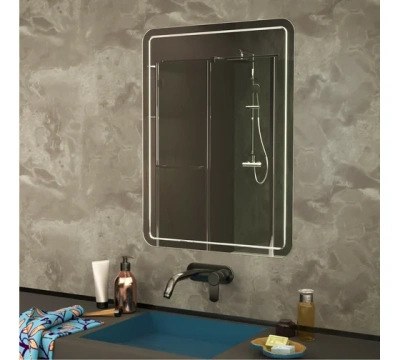 Зеркало MIXLINE "Неро" 450х780 гравировка