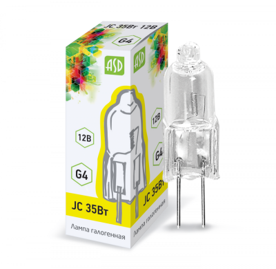 Лампа ASD JC 35W G4 12V