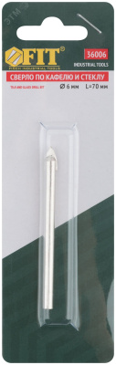 FIT Сверло по кафелю 6мм 36006