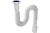 Гофра д/сифона 1 1/2"*40/50 Aguant T103, 360-730мм