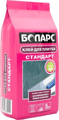 Боларс Клей д/плитки СТАНДАРТ 5 кг