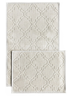 Коврик PAMUKLU из 2 ковриков (хлопок) 60х100(50х60) Турция