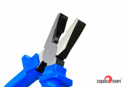 Пассатижи СЕРВИС КЛЮЧ 160мм синие ручки 71160