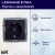 Розетка 1СП евро мех. 10А черн.Brite