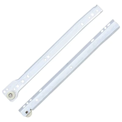 Направляющие роликовые 550мм белые