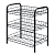 Этажерка 4яр.ЭТ4/Ч Ника черн