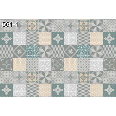 Скатерть "Кармен" 135*160 с бейкой Геометрия в квадрате 561/1