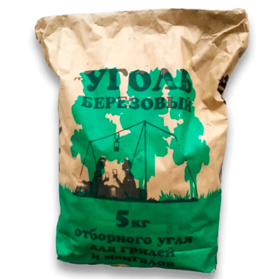 Уголь березовый 5кг