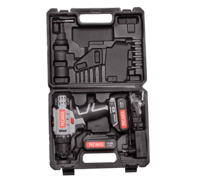 Дрель акк.ДА-14-2ЛК Ресанта 