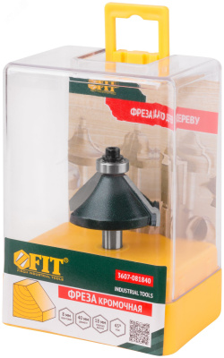 Фреза кромочная конусная 40х18х62,8мм