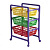 Этажерка д/игрушек с46000пб выдв/лотки