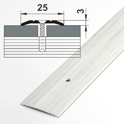 Порог-стык ПС-01 берёза(R174) 90*25