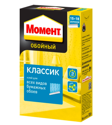 Клей Момент обойный Классик 500г