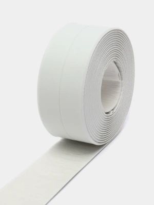 Лента бордюрная д/раков. и ванн белая 19*19мм3,35м "GLUTIM"