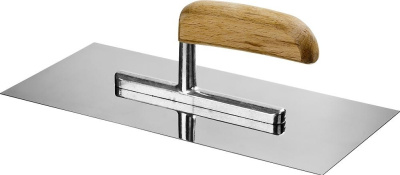 Гладилка штукатурная с дерев. ручкой 130*280мм "ЗУБР" (0806)