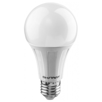 Лампа Онлайт А60-25W 6К-Е27 61955