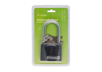 Замок навесной S-Locked ВС 02-63L Blister