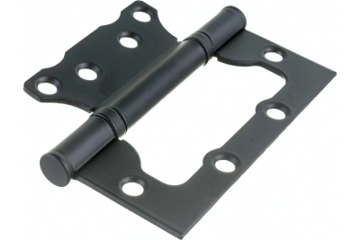 Петля накладная Code Deco 100*75*2.5-B2-ВLM матовый черный 1шт