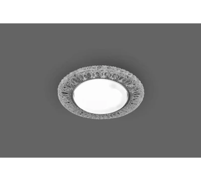 Светильник точ.Feron GX-53 4К прозр/хром CD4022