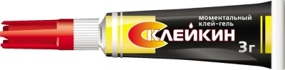 Супер-клей гель моментальный СКЛЕЙКИН 3г.
