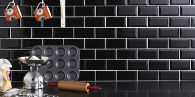 Кух. фартук "Черный кирпич" 600*3м