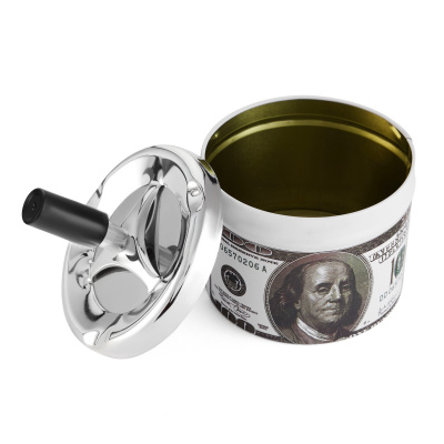 Пепельница бездымная "Доллар"9*12см 283196