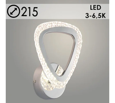 Бра LI8410/1В СR хром 16Вт