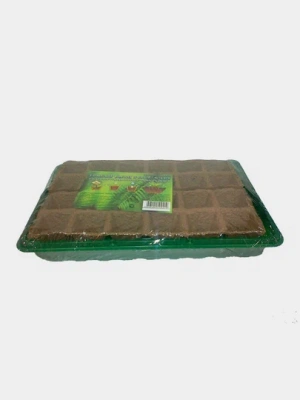 Минипарник д/рассады 24 торф. яч. 36*23*6см "Умный Огород"