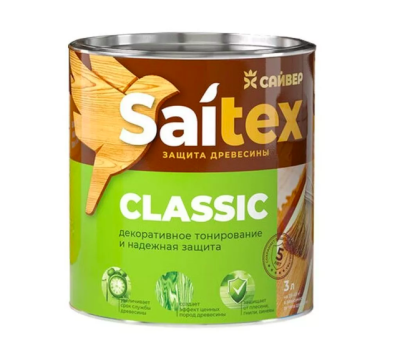 Деревозащитный состав Дуб 3л "Saitex Classic"