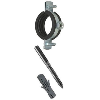 Хомут с гайкой ДУ-20 (26-30мм) 3/4"