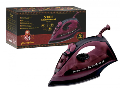 Утюг Матрена МА-047 2200W 6389 вишня