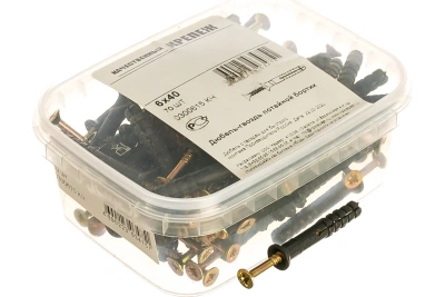 Дюбель-гвоздь 6х40мм потай 70шт