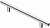 Ручка-рейлинг 128мм R-3020-128 хром