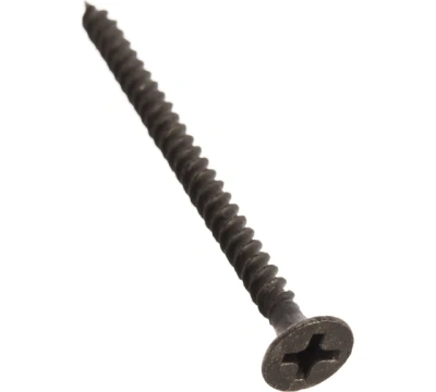 Саморез черный 3,5/51м 15шт 10016