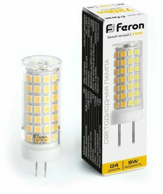 Лампа FERON  9W G4 6000K