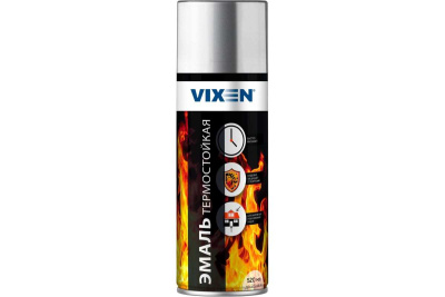 Аэроз. эмаль термостойкая 520мл (графит) "VIXEN"