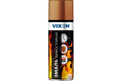 Аэроз. эмаль термостойкая 520мл (медь) "VIXEN"