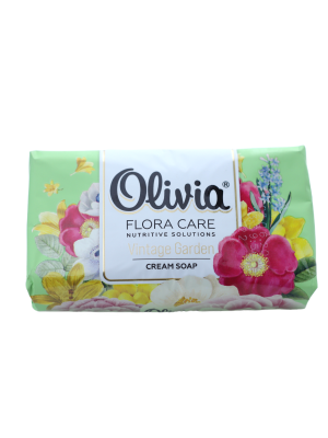 Мыло туалетное "OLIVIA Flora care "140гр 