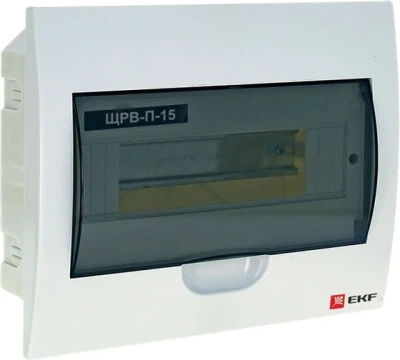 Бокс EKF ЩРВ-П-15 IP40 бел.
