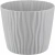 Горшок д/цветов Волна 2л с вкладышем (серый) Горшок д/цветов Волна 2л с вкладышем (серый)