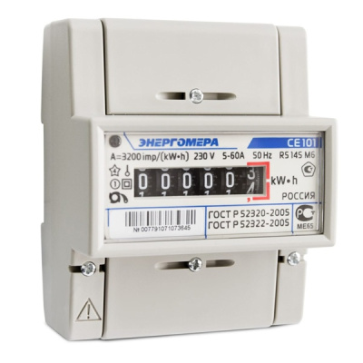 Счетчик Энергомера СЕ101 R5 145 M6 кл.т 1