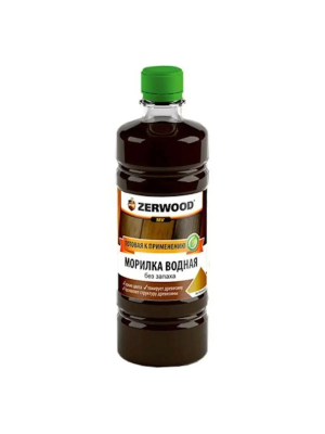 Морилка водная дуб 0,5л "ZERWOOD"